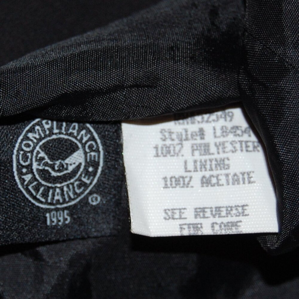 Laundry by Shelli Segal, 1995 Double-Breasted Mini Blazer/Suit Dress, Size 2 - Picture 6 of 10